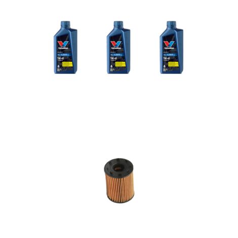 Kit filtro olio e 3L compatibile con Chrysler Delta 1.4 88kw dal 2011