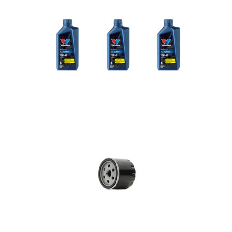 Kit filtro olio e 3L compatibile con Daihatsu Sirion I 1.3 sport 75kw dal 2000