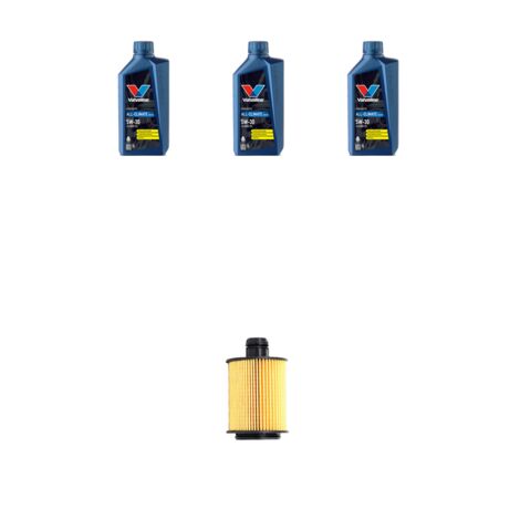Kit filtro olio e 3L compatibile con Fiat 500 1.3 JTD 70kw dal 2010