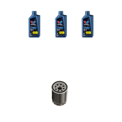 Kit filtro olio e 3L compatibile con Fiat 500 1.4 16v 74kw dal 2007