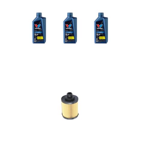 Kit filtro olio e 3L compatibile con Fiat Doblo 1.3 JTD Multijet 16v 51kw dal 2004