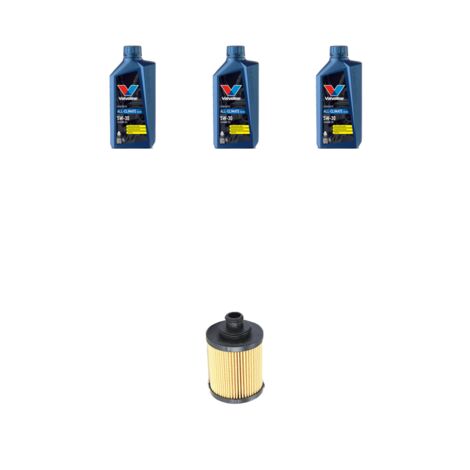 Kit filtro olio e 3L compatibile con Fiat Fiorino 1.3 Multijet 16V 70kw dal 2010
