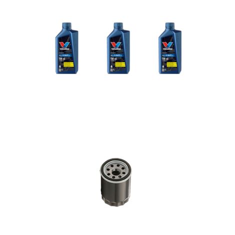 Kit filtro olio e 3L compatibile con Fiat Grande Punto 1.2 8v 49kw dal 2005