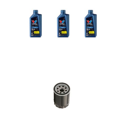 Kit filtro olio e 3L compatibile con Fiat Idea 1.4 16v 66kw dal 2004