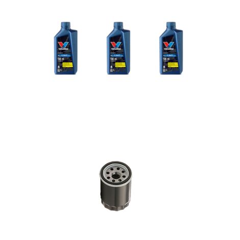 Kit filtro olio e 3L compatibile con Fiat Idea 1.4 16v 70kw dal 2004
