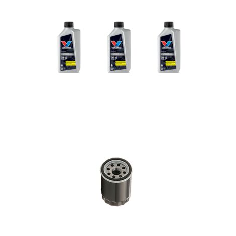 Kit filtro olio e 3L compatibile con Fiat Panda III 0.9 Natural Power 51kw dal 2019