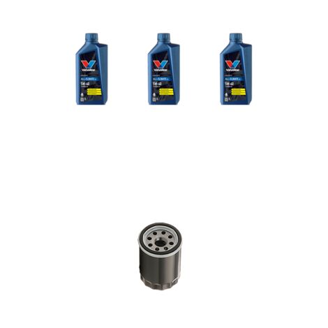 Kit filtro olio e 3L compatibile con Fiat Punto Evo 1.4 57kw dal 2009