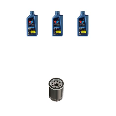 Kit filtro olio e 3L compatibile con Fiat punto Evo 1.4 Natural Power 57kw dal 2009