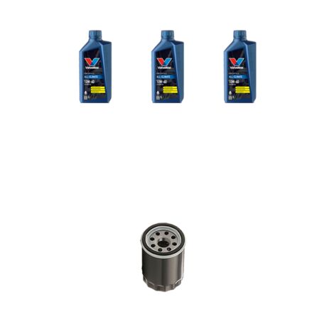 Kit filtro olio e 3L compatibile con Fiat Stilo 1.4 16v 66kw dal 2005 al 2008
