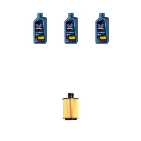 Kit filtro olio e 3L compatibile con Fiat Strada (178,278) 1.3 Multijet 70kw dal 2012