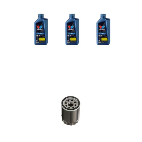 Kit filtro olio e 3L compatibile con Kia Picanto II (TA) 1.0 LPG 60kw dal 2011