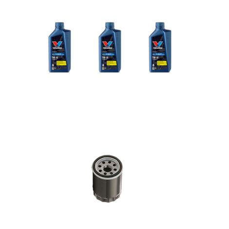 Kit filtro olio e 3L compatibile con Lancia Ypsilon 1.2 16v 59kw dal 2003