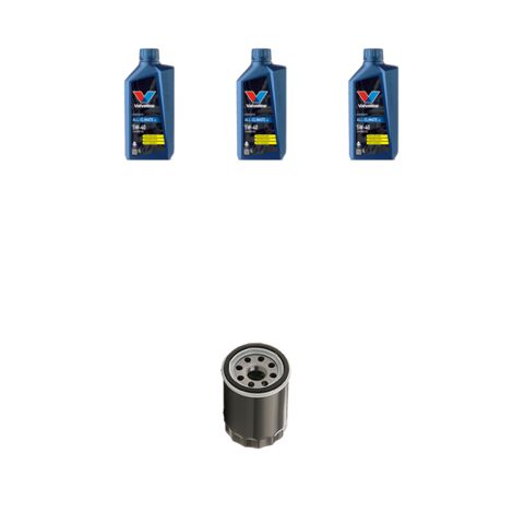 Kit filtro olio e 3L compatibile con Lancia Ypsilon 1.4 16V 70kw dal 2003