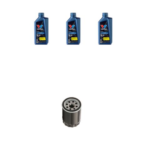 Kit filtro olio e 3L compatibile con Nissan Almera II (N16) 1.5 66kw Dal 2000