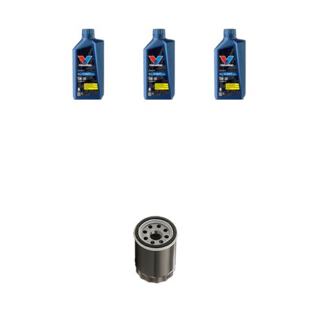 Kit filtro olio e 3L compatibile con Nissan Almera II (N16) 1.8 85kw Dal 2002