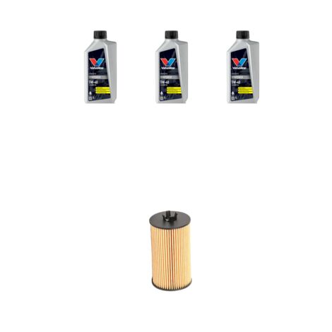 Kit filtro olio e 3L compatibile con Opel Corsa C 1.0i 12V 43kw Dal 2000