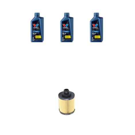 Kit filtro olio e 3L compatibile con Opel Corsa C 1.3 CDTI 51kw Dal 2003