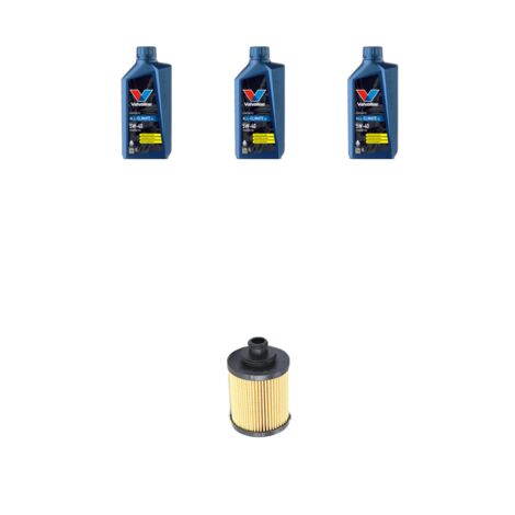 Kit filtro olio e 3L compatibile con Opel Corsa C 1.3 CDTI 59kw Dal 2005