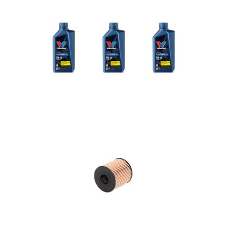 Kit filtro olio e 3L compatibile con Peugeot 207 1.6 VTi 88kw dal 2006