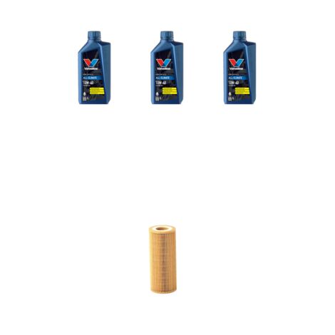 Kit filtro olio e 3L compatibile con Seat Ibiza III 1.2 12v 51kw dal 2006 al 2009