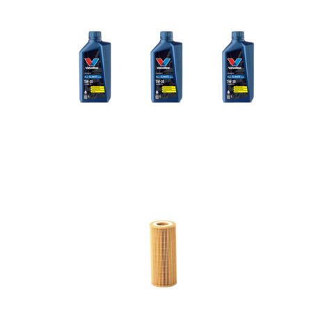 Kit filtro olio e 3L compatibile con Skoda Roomster 1.2 12v 51kw Dal 2007