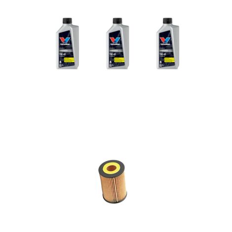 Kit filtro olio e 3L compatibile con Smart City-Coupe /Cabrio /ForTwo (450) 600 45kw Dal 2001 al 2004
