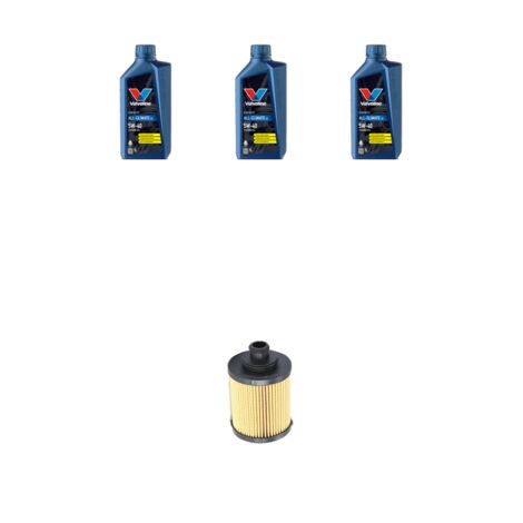 Kit filtro olio e 3L compatibile con Suzuki Ignis II 1.3 51kw dal 2003