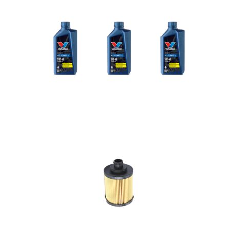 Kit filtro olio e 3L compatibile con Suzuki Splash 1.3 CDTi 55kw dal 2008
