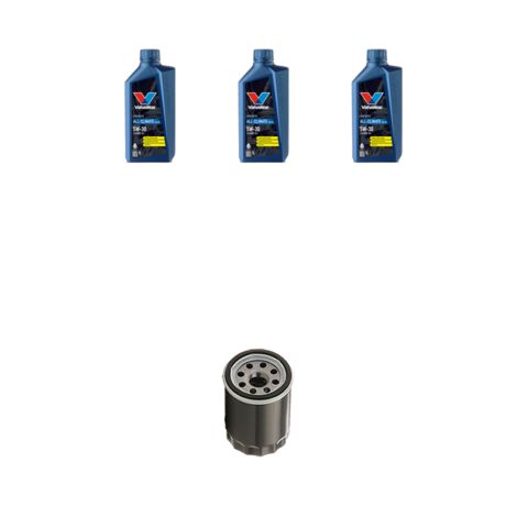 Kit filtro olio e 3L compatibile con Toyota Avensis I (T22) 1.6 74kw Dal 1997