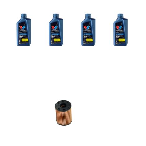 Kit filtro olio e 4L compatibile con Alfa Romeo Giulietta (940) 1.4 Bifuel 88kw dal 2011