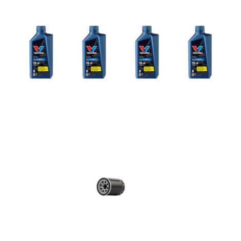 Kit filtro olio e 4L compatibile con Alfa Romeo Mito (955) 1.4 16v 70kw dal 2008