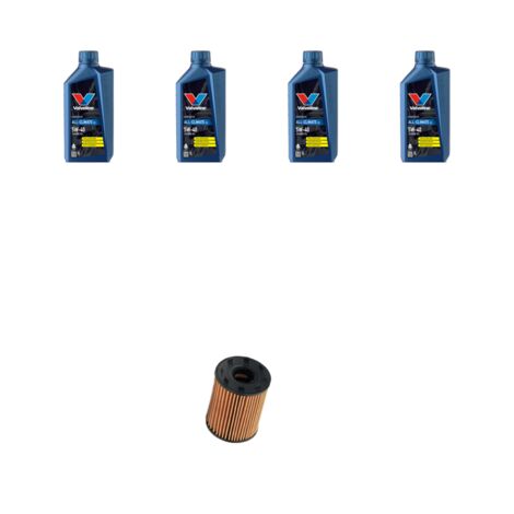 Kit filtro olio e 4L compatibile con Alfa Romeo Mito (955) 1.4 TB 16v 88kw dal 2009