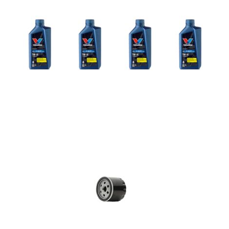 Kit filtro olio e 4L compatibile con Audi A1 (8X1,8XK) 1.0 tfsi 60kw 2016