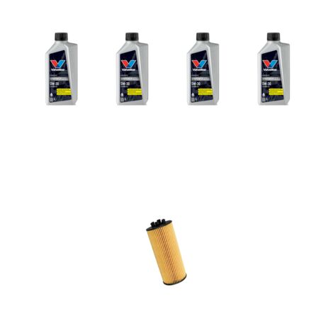 Kit filtro olio e 4L compatibile con Bmw serie 2 (F45,F46) 225xe 165kw dal 2015