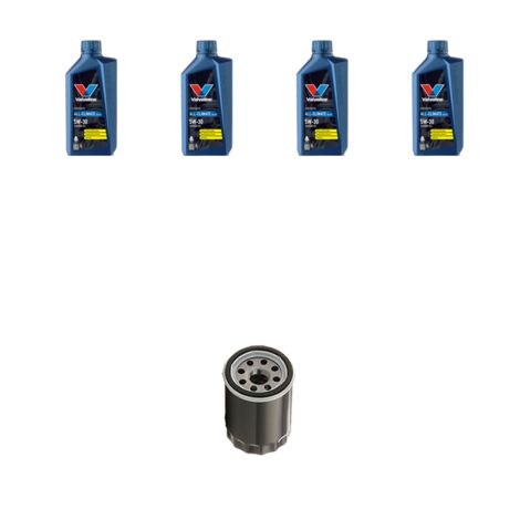 Kit filtro olio e 4L compatibile con Chevrolet Rezzo 1.8 66Kw dal 2000