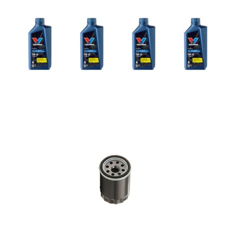 Kit filtro olio e 4L compatibile con Chevrolet Spark 1.0 LPG 48kw dal 2010