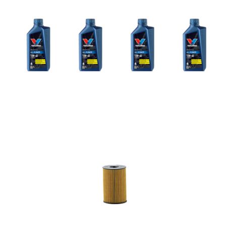 Kit filtro olio e 4L compatibile con Citroen Berlingo II 1.6 66kw dal 2008