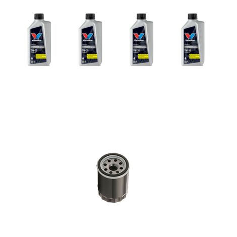 Kit filtro olio e 4L compatibile con Citroen C-Elysee 1.2 vti 60kw dal 2014