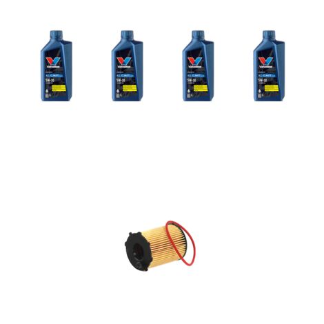 Kit filtro olio e 4L compatibile con Citroen C-Elysee 1.6 hdi 73kw dal 2014