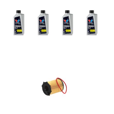 Kit filtro olio e 4L compatibile con Citroen C3 Aircross 1.6 BlueHDI 88kw dla 2017