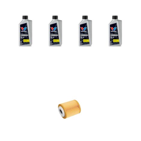 Kit filtro olio e 4L compatibile con Citroen C3 III 1.5 Blue Hdi 75kw dal 2018