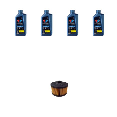 Kit filtro olio e 4L compatibile con Dacia Sandero II 1.0 LPG 74kw dal 2019