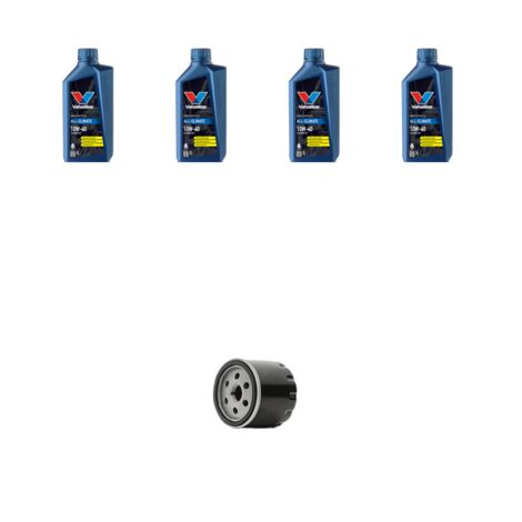 Kit filtro olio e 4L compatibile con Daihatsu Terios 1.3 16v 63kw dal 2000