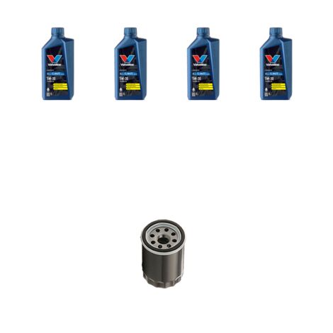 Kit filtro olio e 4L compatibile con Ds3 1.2 VTi 60kw dal 2012