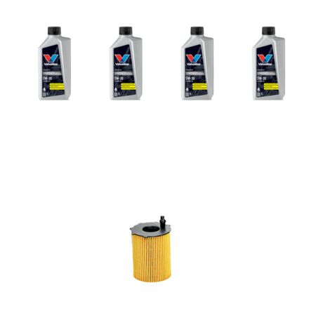 Kit filtro olio e 4L compatibile con Ds3 1.6 Hdi 82kw dal 2010