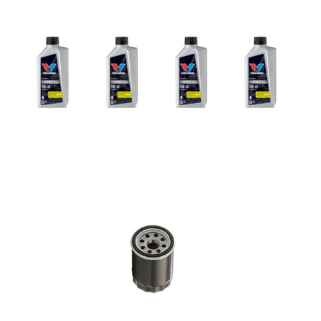Kit filtro olio e 4L compatibile con Ds3 CrossBack 1.2 PureTech 115kw dal 2018