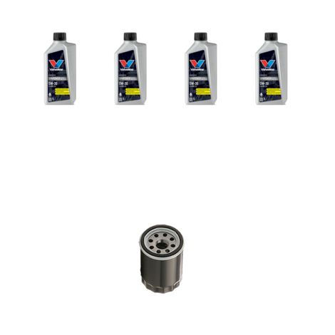 Kit filtro olio e 4L compatibile con Ds3 CrossBack 1.2 PureTech 96kw dal 2018