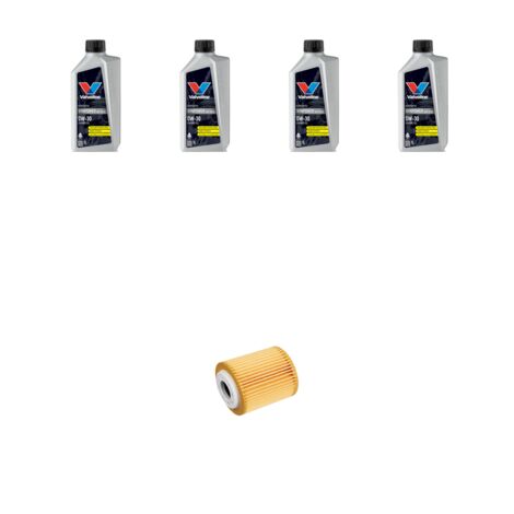 Kit filtro olio e 4L compatibile con Ds3 CrossBack 1.5 BlueHdi 96kw dal 2018