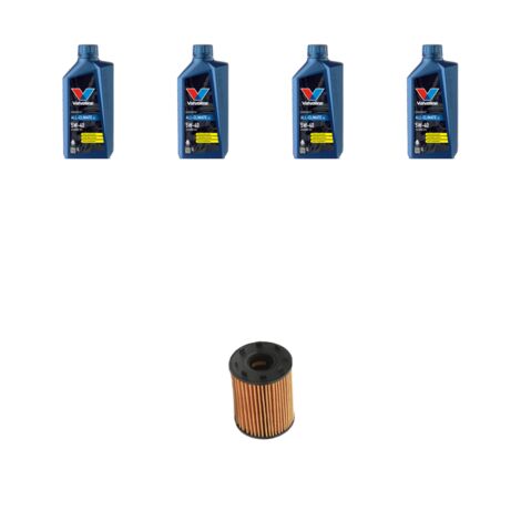 Kit filtro olio e 4L compatibile con Fiat 124 Spider 1.4 103kw dal 2016