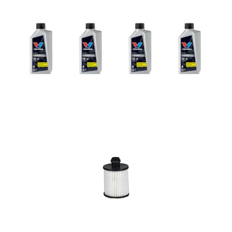 Kit filtro olio e 4L compatibile con Fiat 500X 1.3 D 16v MultiJet 70kw dal 2015